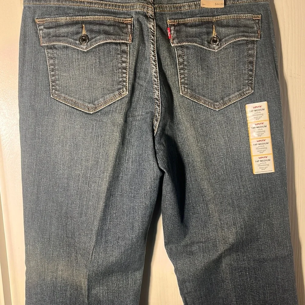 Levi’s Boot Cut 512 Jeans Perfectly Slimming Irregular Women’s 14M NWT - Picture 7 of 11